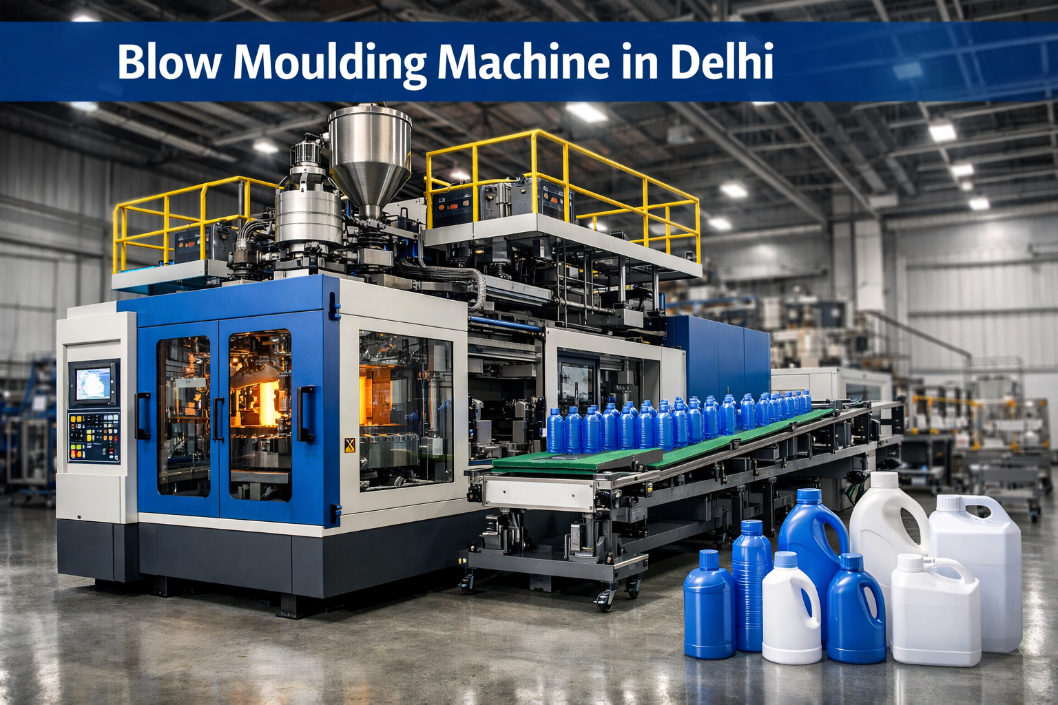 Blow Moulding Machine in Delhi