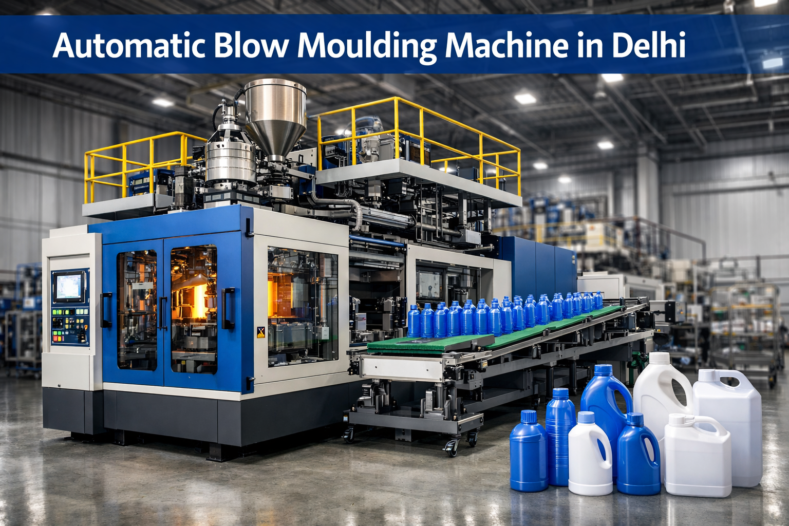 Automatic Blow Moulding Machine in Delhi
