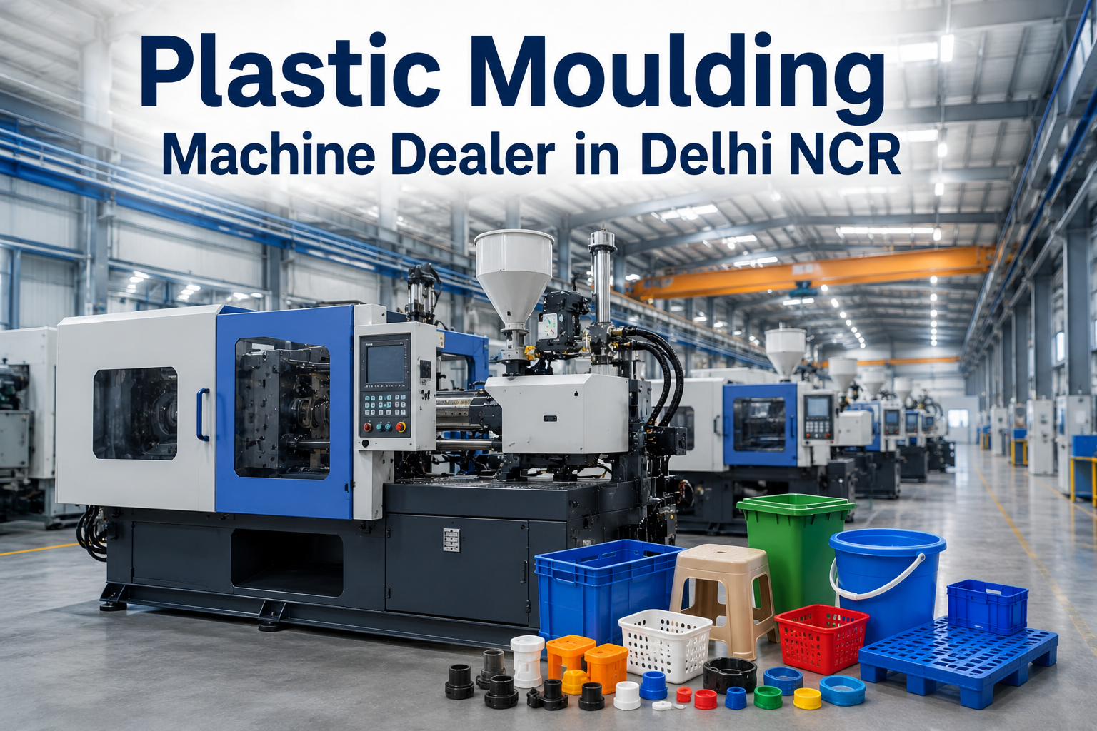 Plastic Moulding Machine Dealer in Delhi NCR